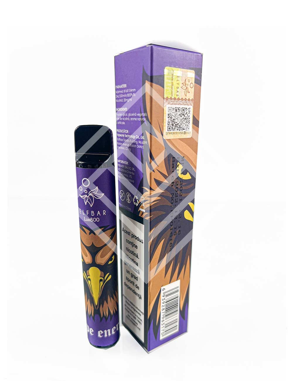 Elf Bar Lux 800 Grape Energy